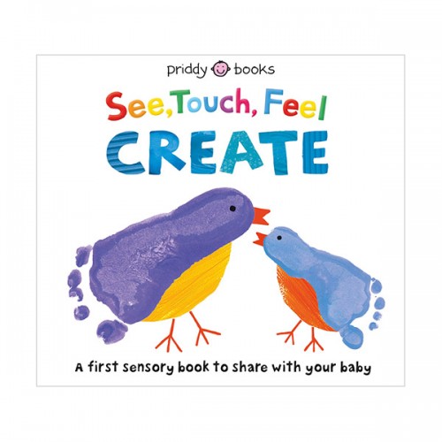 See, Touch, Feel: Create : A Creative Play Book (Board book)