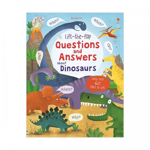 Lift-the-flap Questions and Answers about Dinosaurs (Hardcover, )