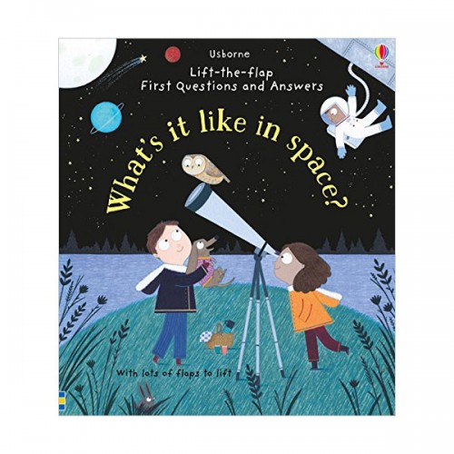 Lift-the-flap First Questions and Answers : What's it Like in Space? (Board book, )