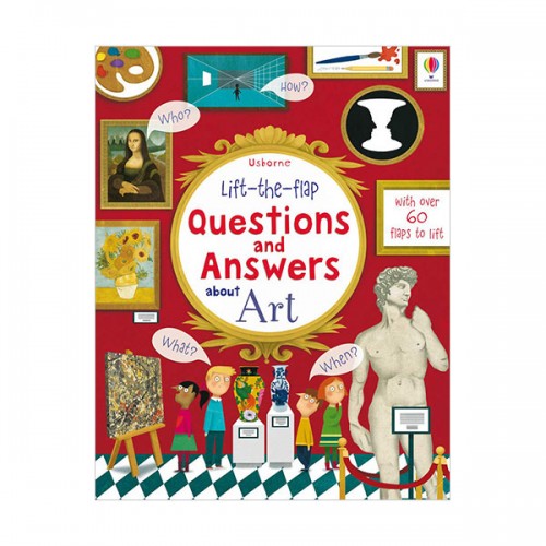 Lift-the-flap Questions and Answers : About Art (Board book, UK)