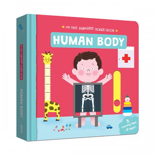  My First Animated Board Book : The Human Body (Board book, )