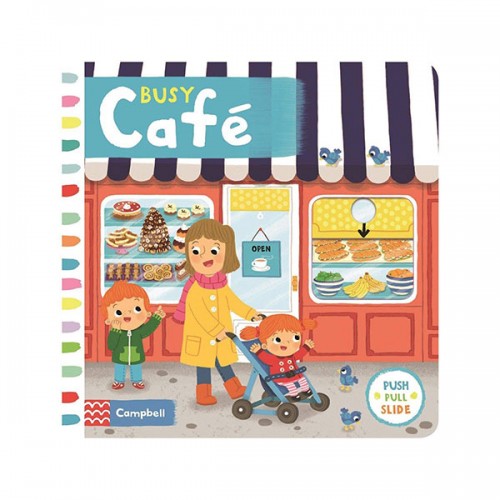 Busy Books Series : Busy Cafe (Board book, )