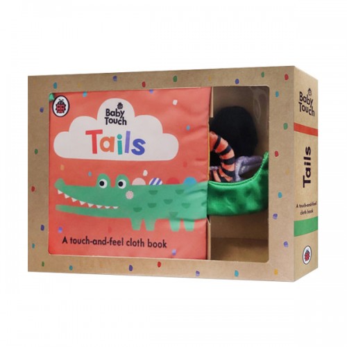 A touch-and-feel cloth book : Baby Touch : Tails (Rag Book)