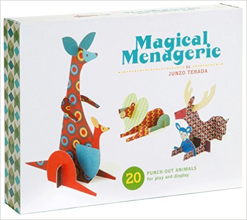 Magical Menagerie : 20 Punch-Out Animals for Play and Display Box Set