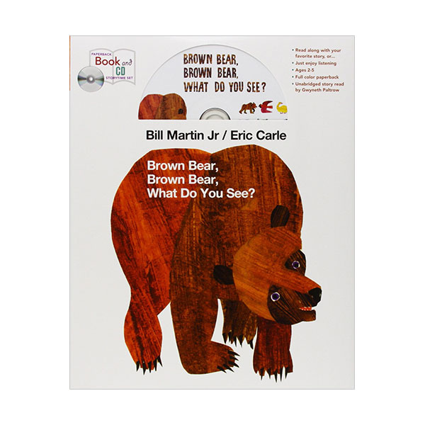  Brown Bear Book and CD Storytime Set (Paperback & CD)