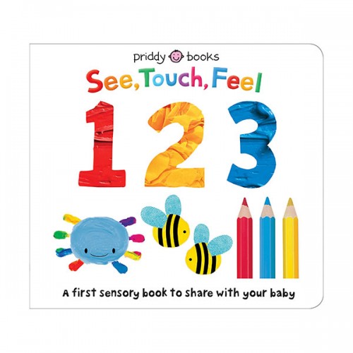 See Touch Feel : 123 (Board book)