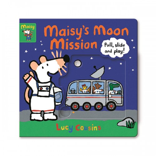 Maisy's Moon Mission : Pull, Slide and Play! (Board book, )
