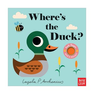 Where's Mr Duck? : Felt Flap Book (Board book, 미국판)
