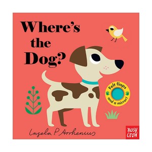 Where's the Dog? : Felt Flap Book (Board book, ̱)