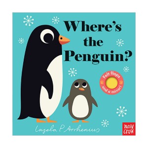 Where's the Penguin? : Felt Flap Book (Board book, 미국판)