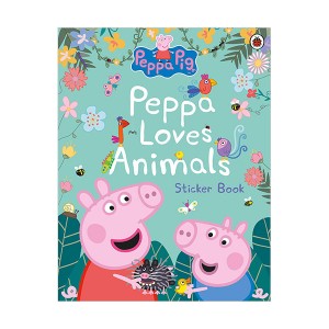 Peppa Pig : Peppa Loves Animals : Sticker Book (Paperback, )