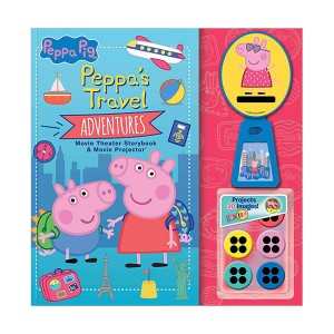 Peppa Pig : Peppa's Travel Adventures Storybook & Movie Projector [Peppa]