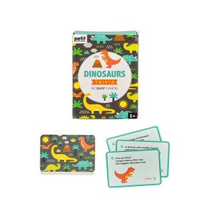 Petit Collage Dinosaurs Trivia Quiz Cards