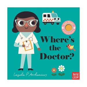 Where's the Doctor? : Felt Flap Book (Board book, ̱)