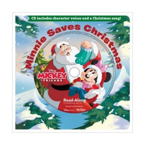 Minnie Saves Christmas Read-Along Storybook & CD