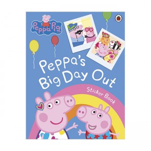 Peppa Pig : Peppa's Big Day Out Sticker Scenes Book (Paperback, UK)