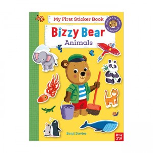 Bizzy Bear: My First Sticker Book Animals