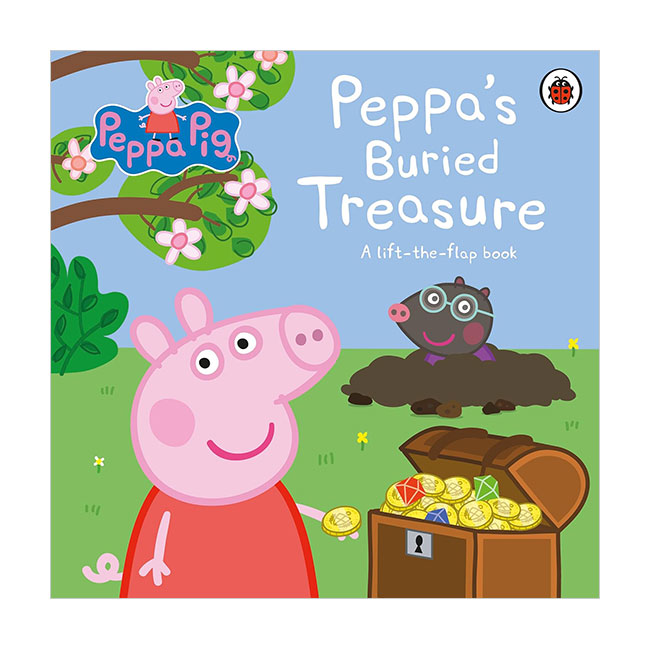 Peppa's Buried Treasure : A Lift-the-Flap Book 