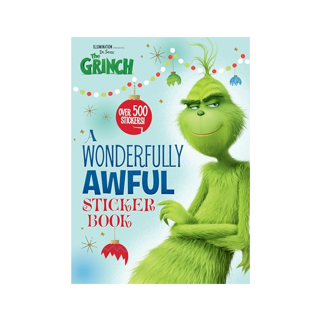 A Wonderfully Awful Sticker Book (Illumination's The Grinch)