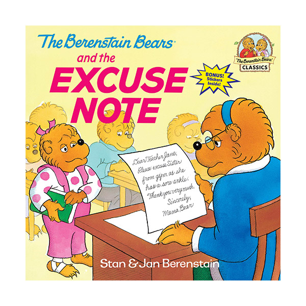 The Berenstain Bears and the Excuse Note