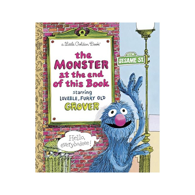 Golden Book : The Monster at the End of This Book  