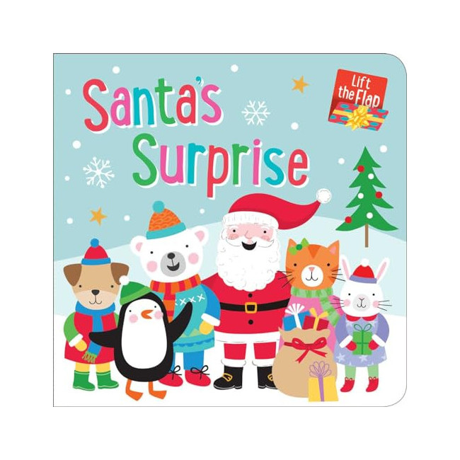 Santa's Surprise: Lift-The-Flap Book