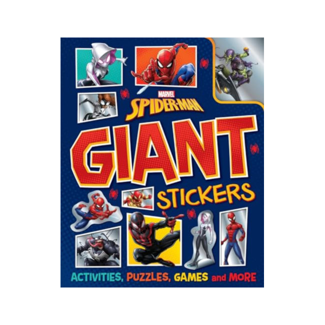 Marvel Spider-Man: Giant Stickers - Activities, Puzzles, Games and More