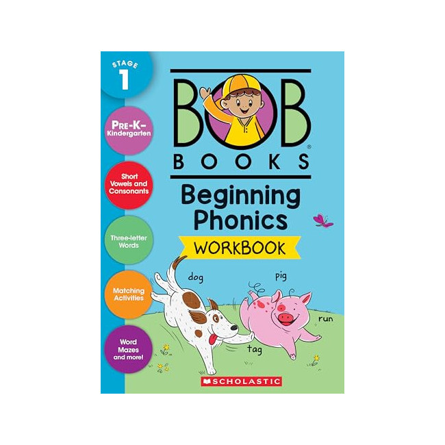 Bob Books : Beginning Phonics Workbook (Stage 1: Starting to Read)