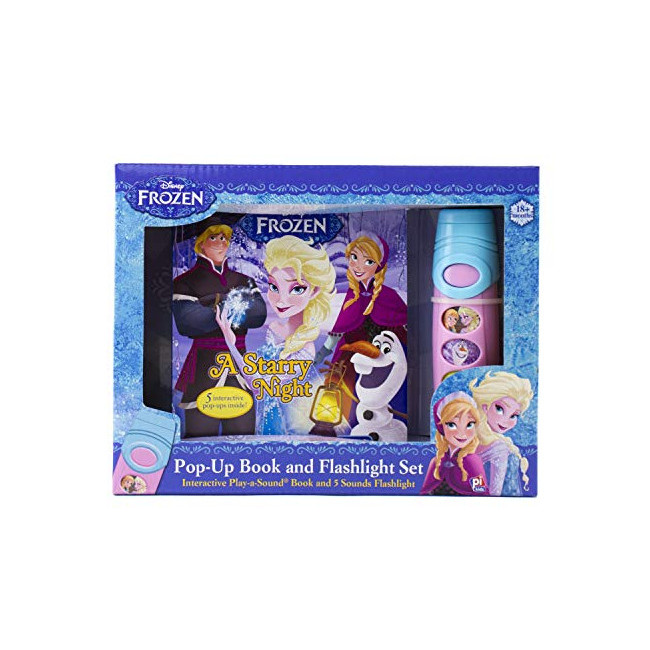 Disney Frozen: Pop-Up Book and 5-Sound Flashlight Set