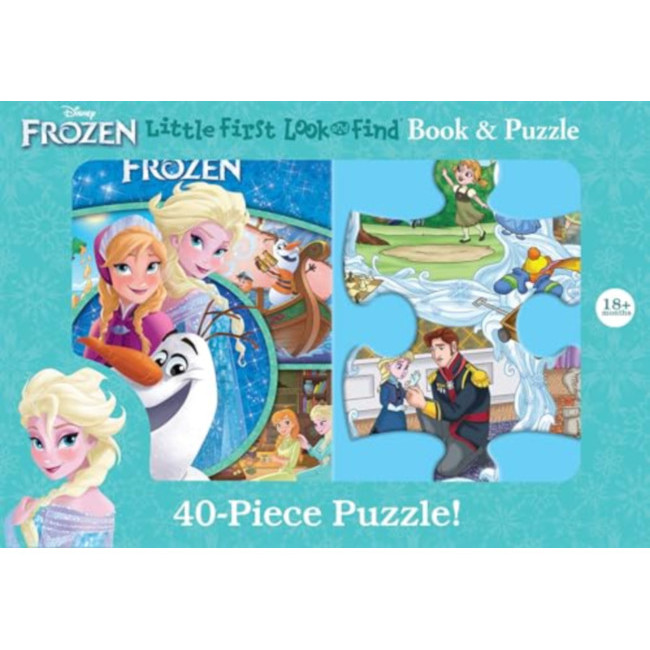 Disney Frozen: Little First Look and Find Book & Puzzle