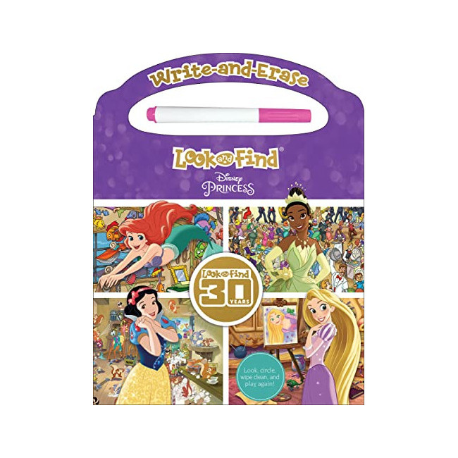 Disney Princess: Write-And-Erase Look and Find