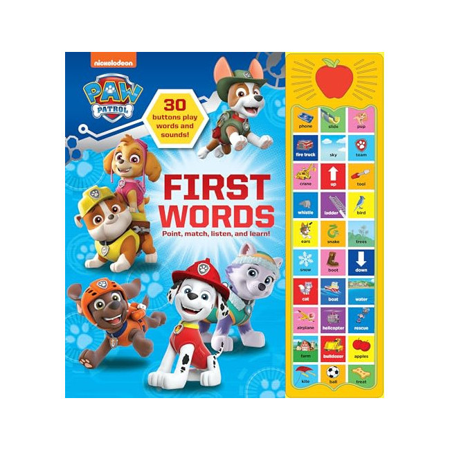 First Words: Point, Match, Listen, and Learn!- PAW Patrol