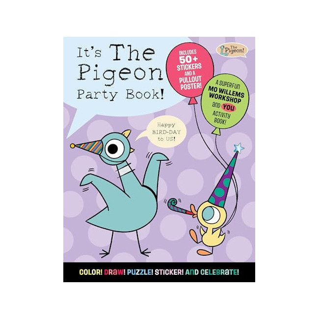 It's The Pigeon Party Book!