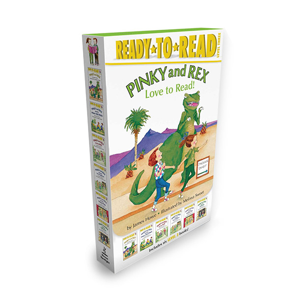 Ready To Read 3�ܰ� : Pinky and Rex Love to Read! 6 Books Boxed Set