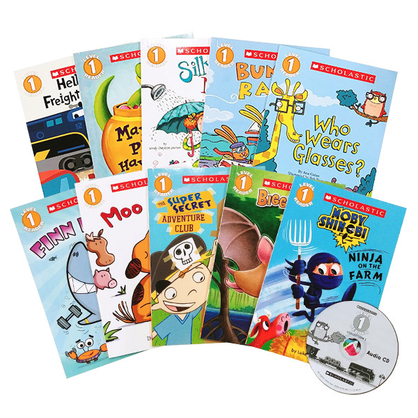 Scholastic Reader Level 1 : Collection #1  & CD Set