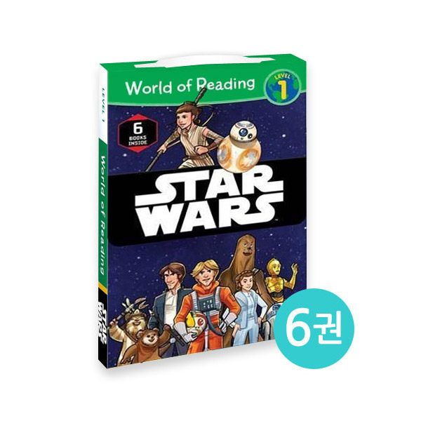 World of Reading Level 1 : Star Wars  6 Box Set (Paperback)(CD)