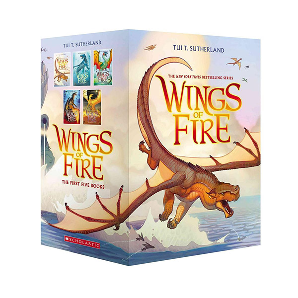 Wings of Fire #01-5 Books Boxed set (Paperback)(CD)