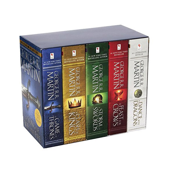 A Song of Ice and Fire : 1-5 Book Boxed Set (Mass Market Paperback, 5)