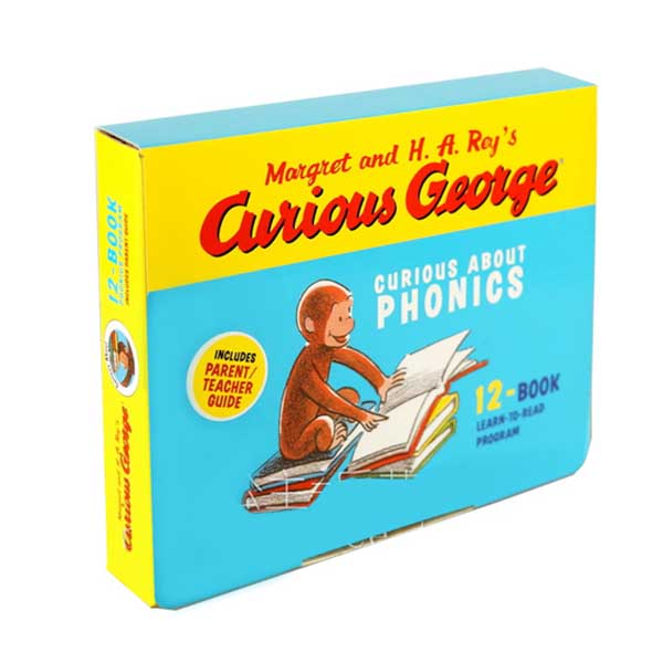 Curious George : Crurious About Phonics 12 Books Boxed Set (Paperback)(CD)