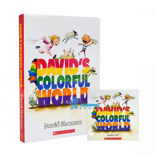 David's Colorful World 5 Book & CD Box Set (Paperback + CD)