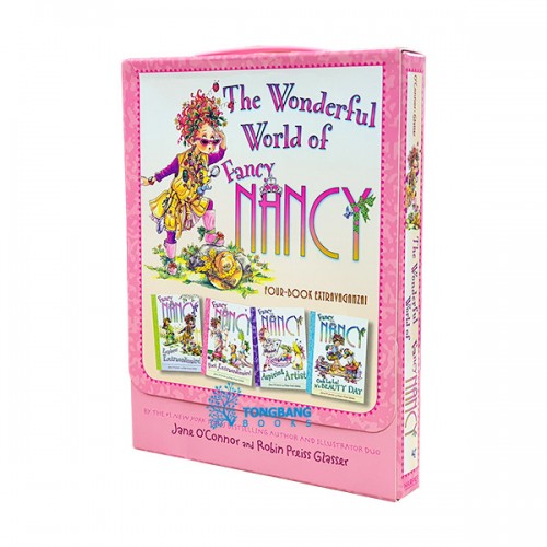 The Wonderful World of Fancy Nancy 4 ĺ Box Set (Paperback)(CD)