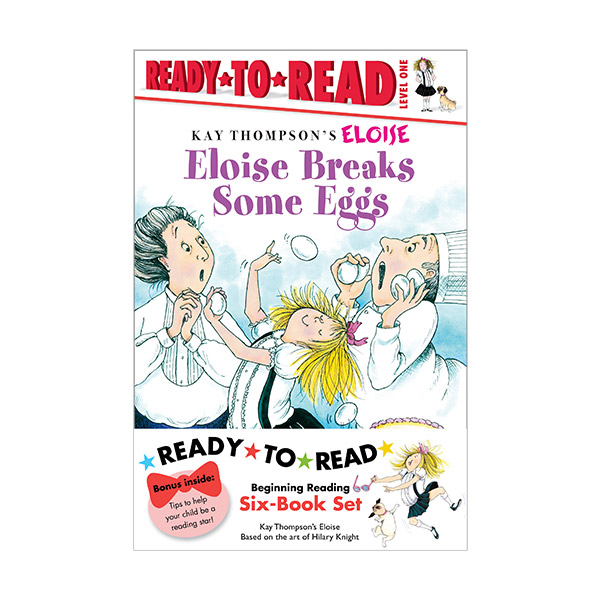 [ Eloise Ready-To-Read level 1 ] Beginning Reading Six-Book Set #2 (Paperback, 6) (CD)