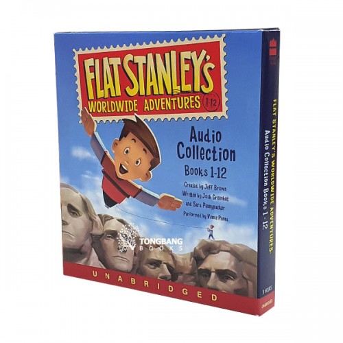 Flat Stanley's Worldwide Adventures Audio Colletion : Books #01-12