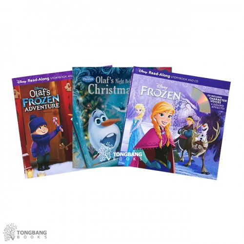 Read-Along  : Frozen Book & CD 3 Ʈ