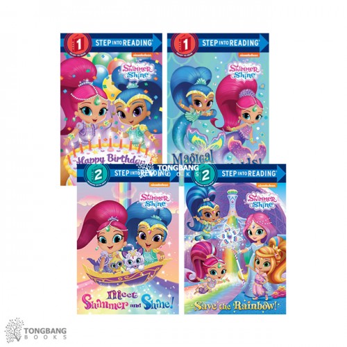  Step Into Reading 1,2ܰ Shimmer and Shine ø  5 Ʈ(Paperback) (CD)