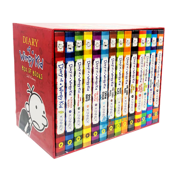   Diary of a Wimpy Kid Box of 1-14 Books
