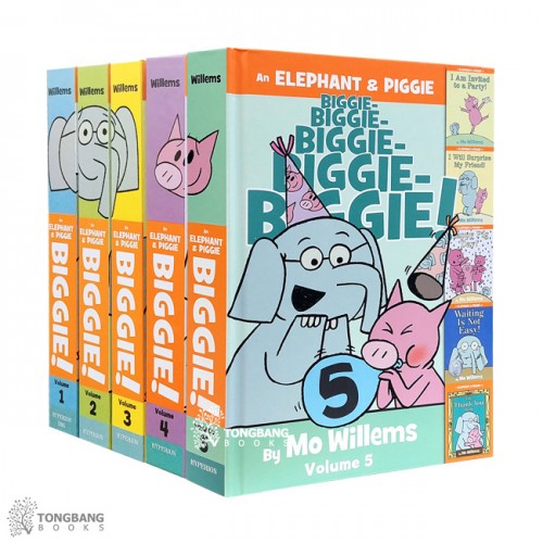 Elephant & Piggie : Biggie ø ϵĿ ĺ 5 Ʈ (Hardcover) (CD )
