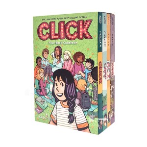 A Click Graphic Novel 4 Book Boxed Set (Paperback)(CD없음)