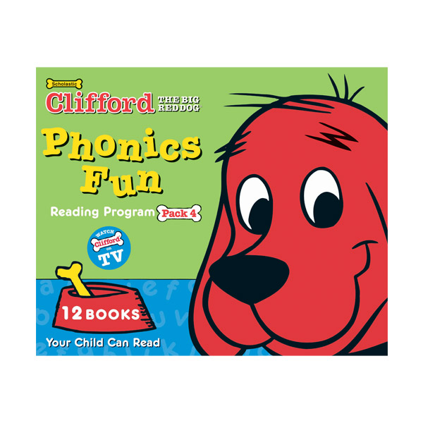 Clifford Phonics Fun Pack #4 : 12 Books Box Set Clifford Phonics Fun Pack #4 : 12 Books Box Set
