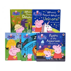 Peppa Pig : Lift the Flap ø  5 BƮ (Board book, )(CD) 
